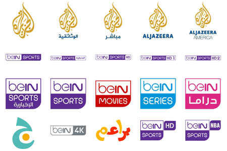 logos bein aljazeera font